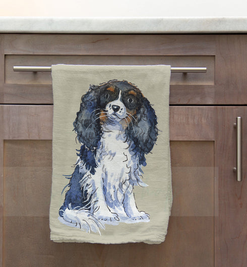 Cavalier King Charles Spaniel Tea Towel